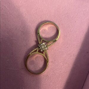 Vintage Avon Gold Plated Flip Ring
